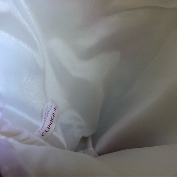 Clinique Yellow Pink Orange Floral Makeup Bags - Picture 10 of 13